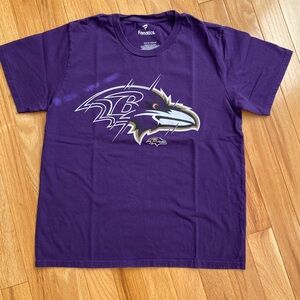 Fanatics Purple Short Sleeve Tees Baltimore Ravens